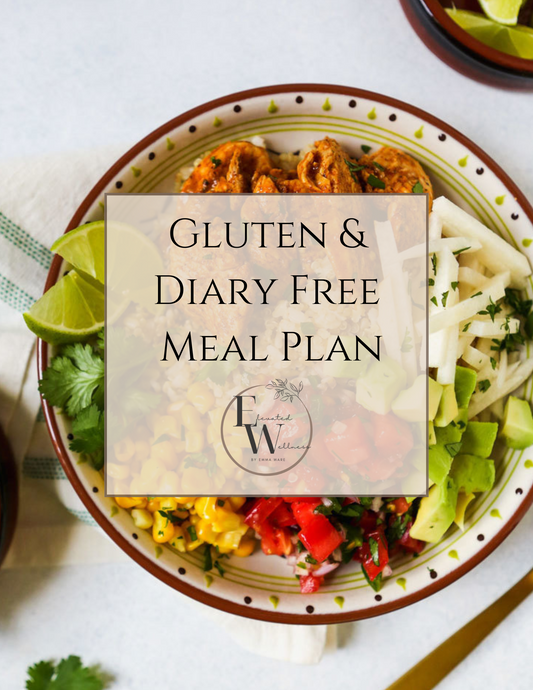 Dairy and Gluten Free Meal Plan